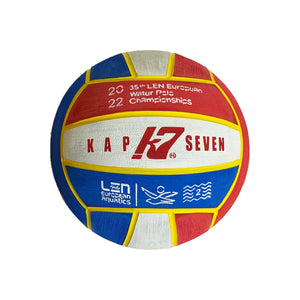KAP7 2022 Len Split European Championships Water Polo Ball - Size 2 Balls KAP7 International 