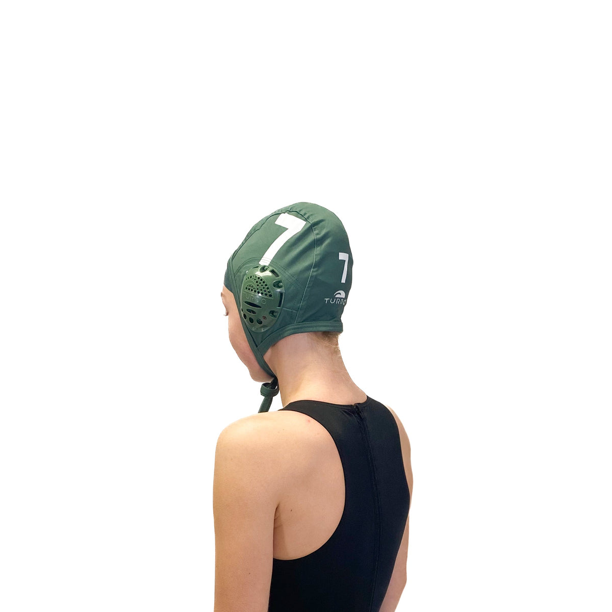 Turbo Standard Water Polo Cap Set with 3 Numbers - Green TURBO 