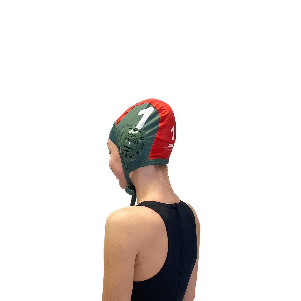 Turbo Standard Water Polo Cap Set with 3 Numbers - Green TURBO 