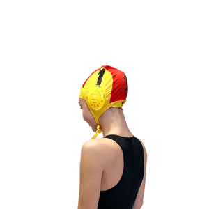 Turbo Standard Water Polo Cap Set with 3 Numbers - Yellow Caps TURBO 