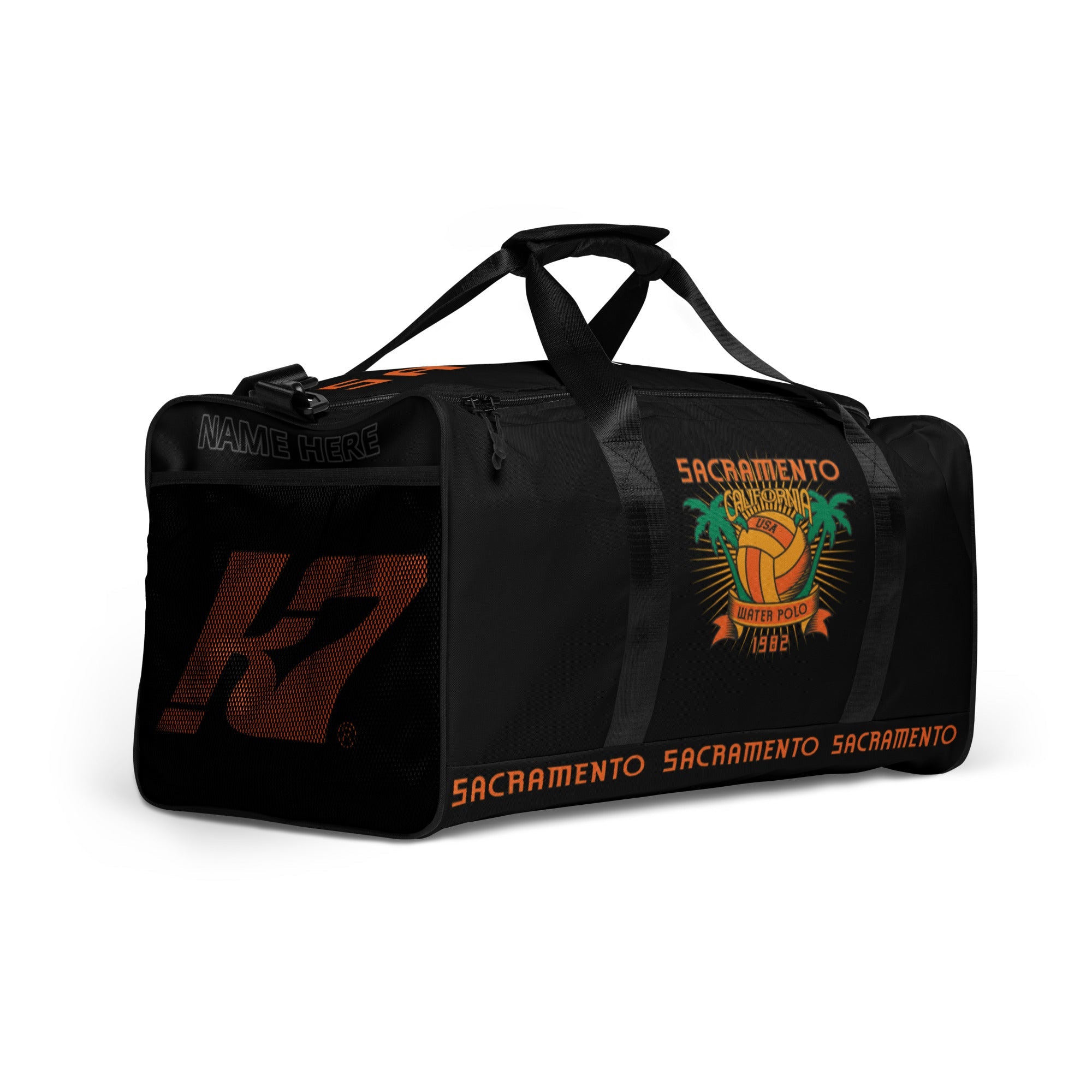 SAC Polo Duffel Bag_ Black KAP7 International 