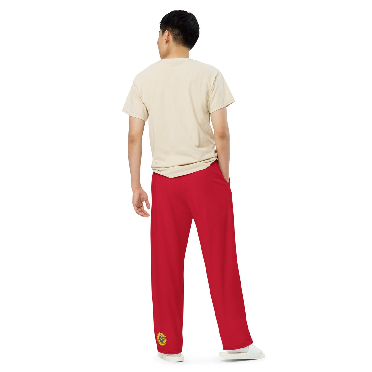 Fullerton HS Unisex Wide Leg Pants_ RED KAP7 International 