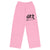 SET WPC _ Unisex Wide leg Pants_ Lt Pink KAP7 International 2XS 