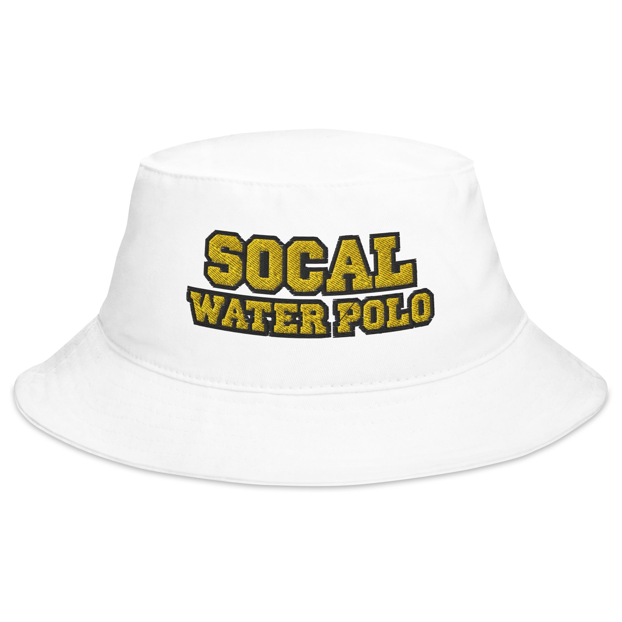 SoCal Water Polo Team Store _ Bucket Hat_ White KAP7 International 