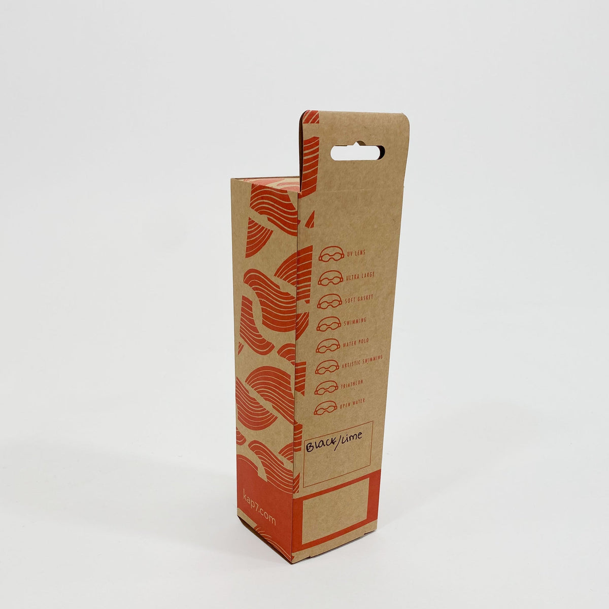 KAP7 Captain UV Mirror Goggle - Black/Lime Goggles KAP7 International 