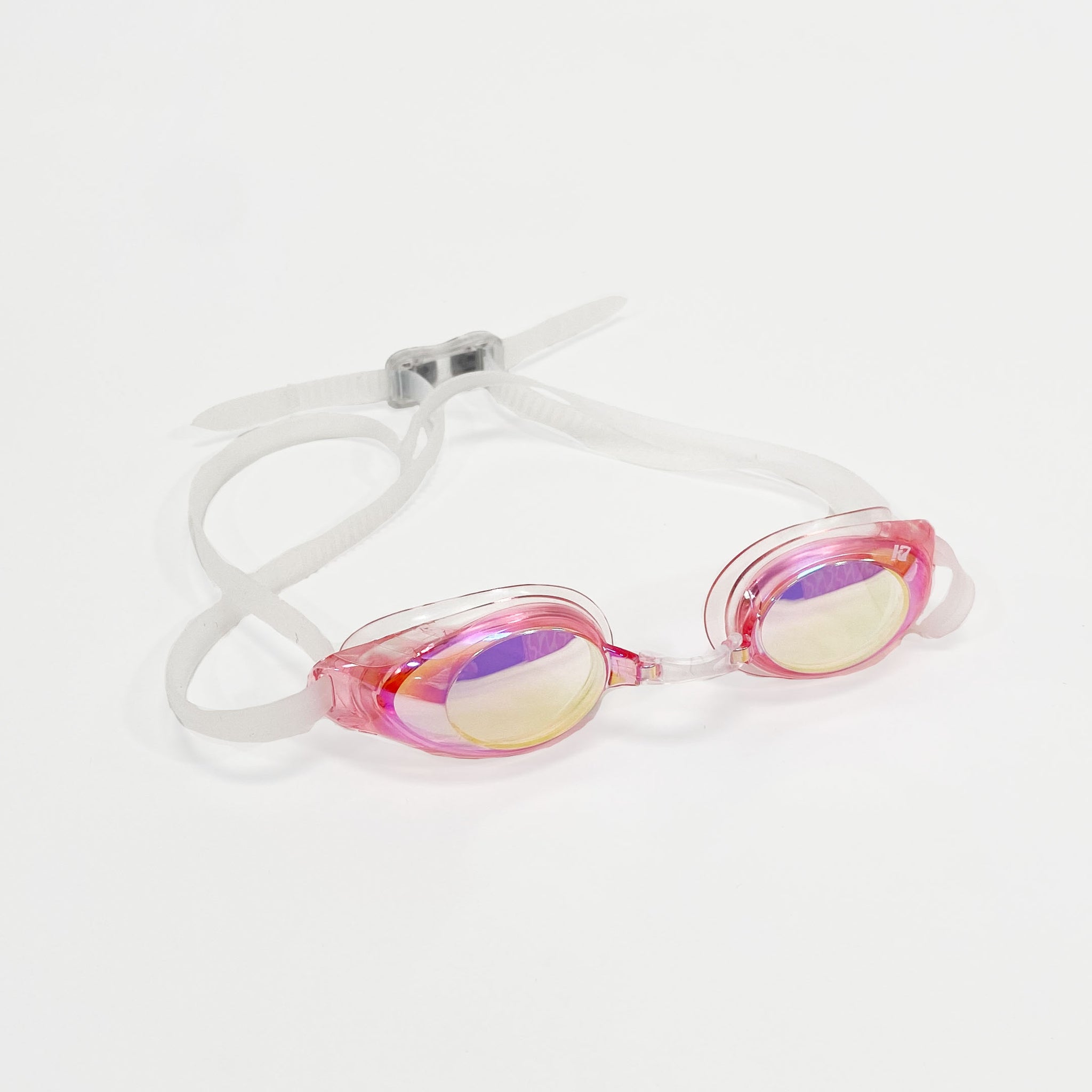 racing goggles swimming KAP7 TURBO UV Mirrored Racing Goggle - Pink