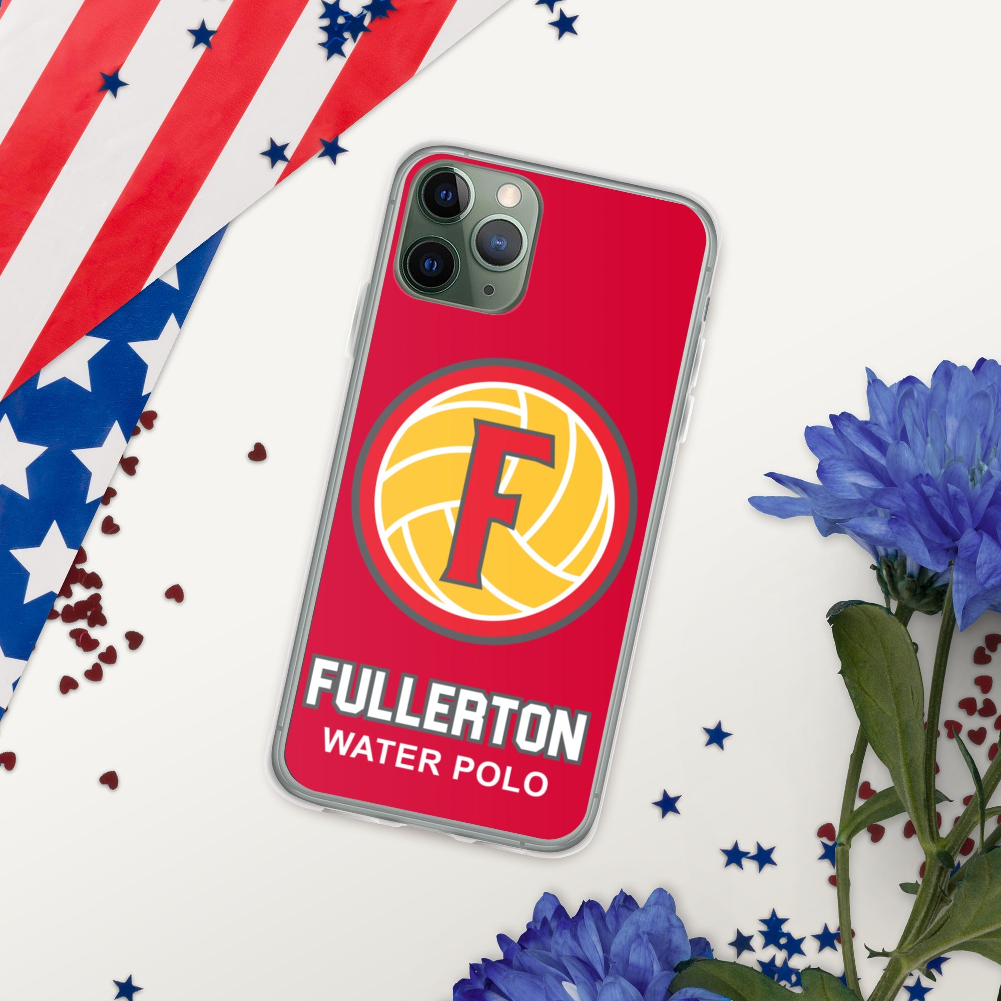 Fullerton HS Cell Phone Case Red - KAP7 International Fullerton HS Cell Phone Case Red - KAP7 International