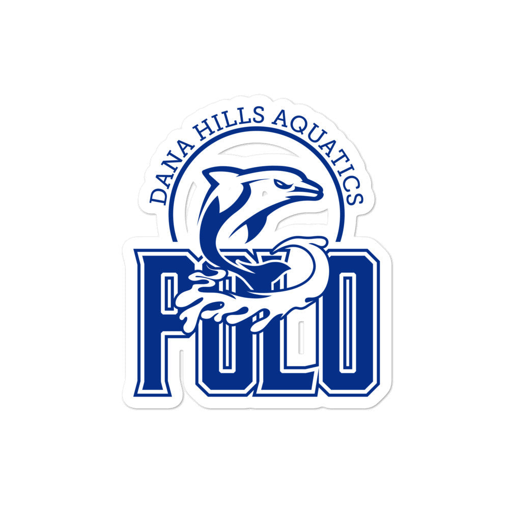 Dana Hills HS Bubble-free stickers KAP7 International 