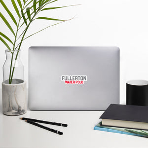 Fullerton HS Sticker _ Grey KAP7 International 