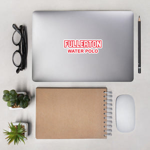 Fullerton HS Sticker _Red KAP7 International 5.5″×5.5″ 