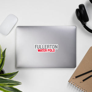 Fullerton HS Sticker _ Grey KAP7 International 