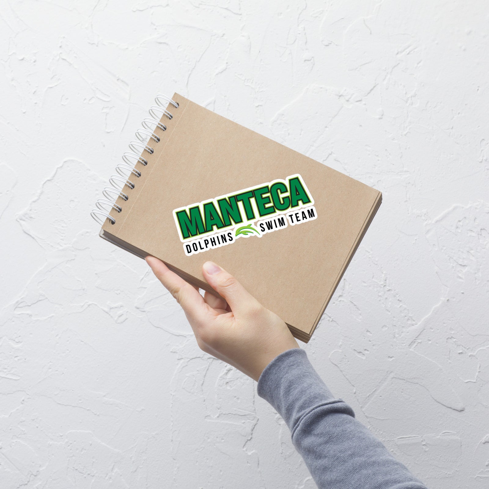 Manteca Swim Team Classic Logo Sticker