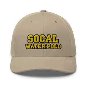 SoCal Water Polo Team Store _ Trucker Hats KAP7 International Khaki 