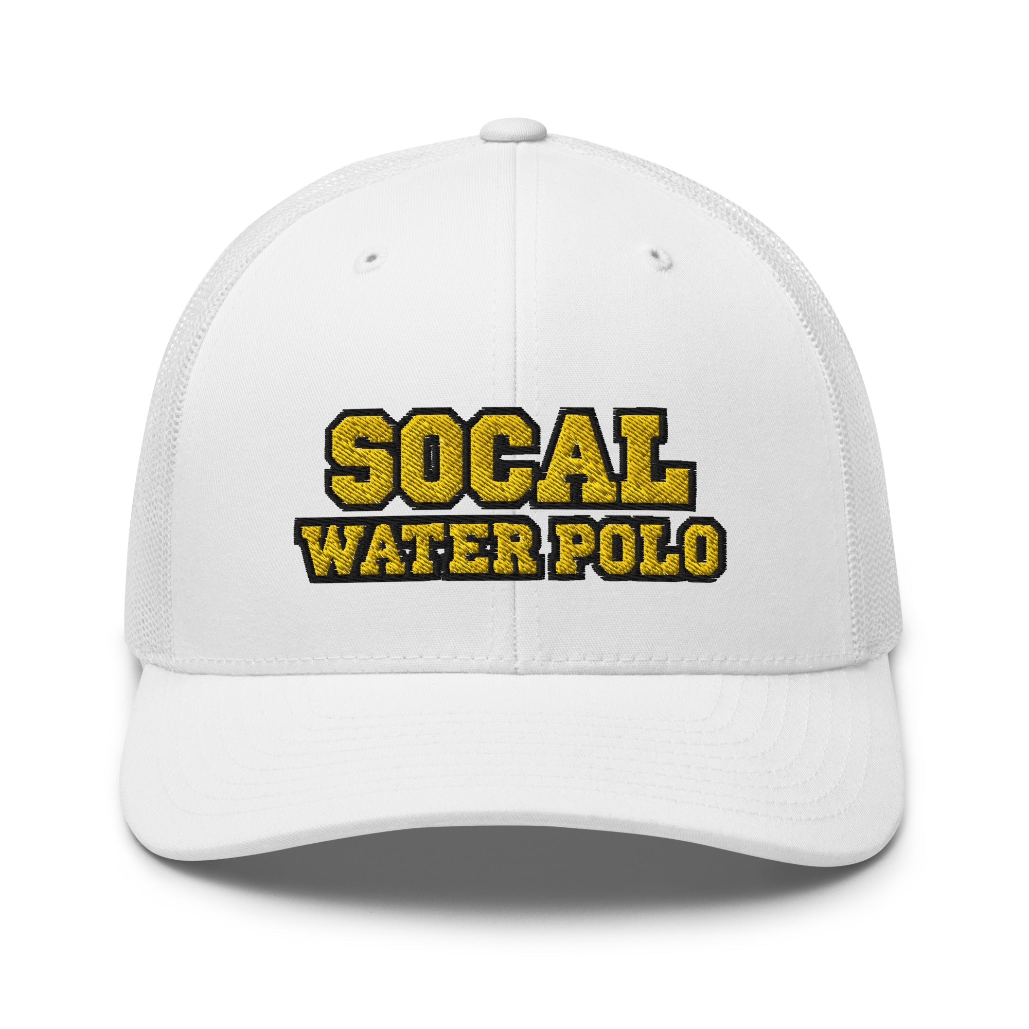 SoCal Water Polo Team Store _ Trucker Hats KAP7 International White 