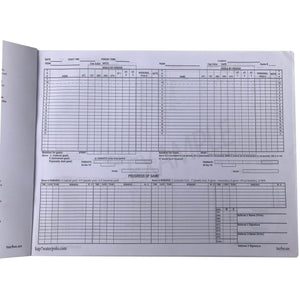 804LG KAP7/Turbo Scorebook - 11" x 14.5" Large Format Scorebooks KAP7 International 