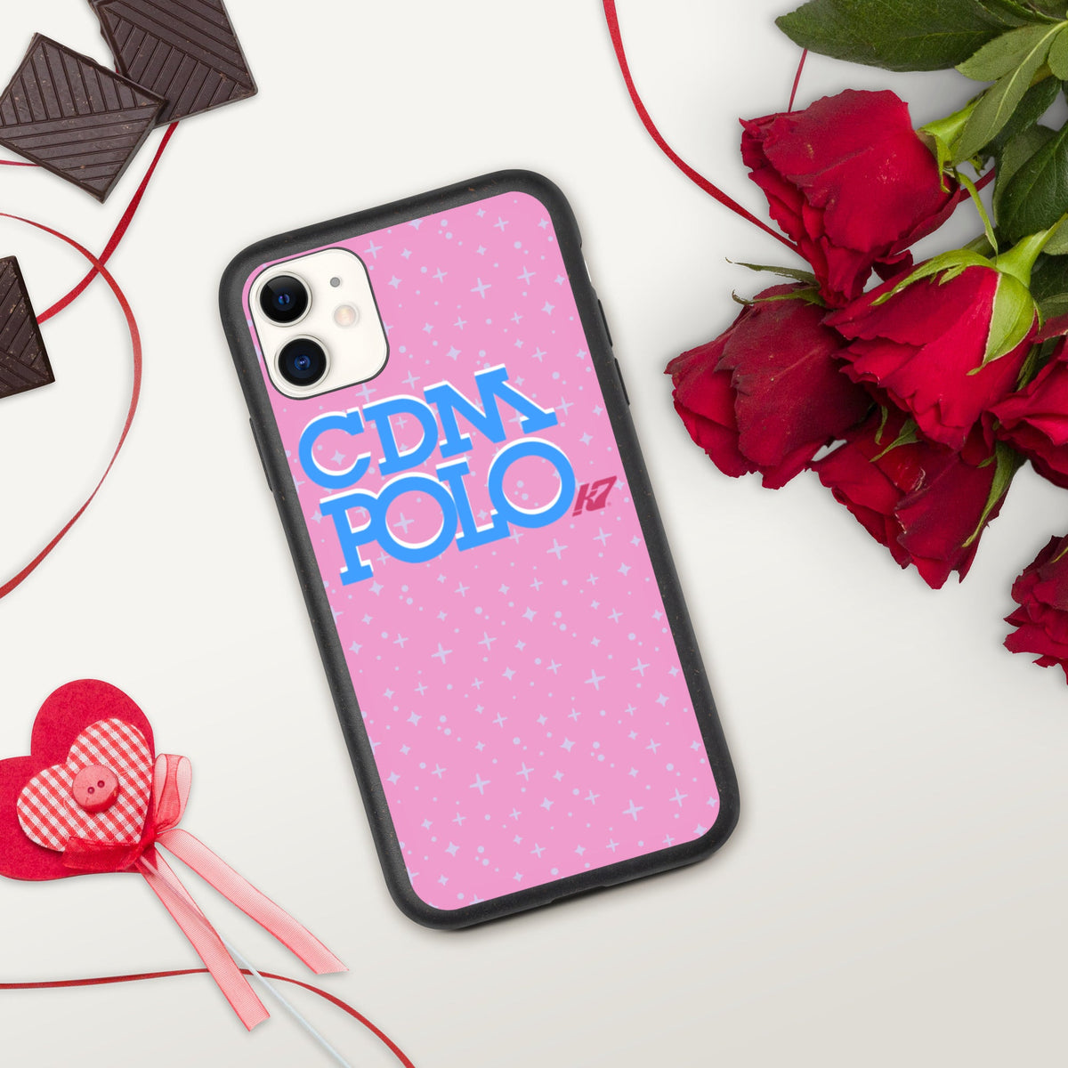 CDM Pink Glitter iPhone Case KAP7 International 
