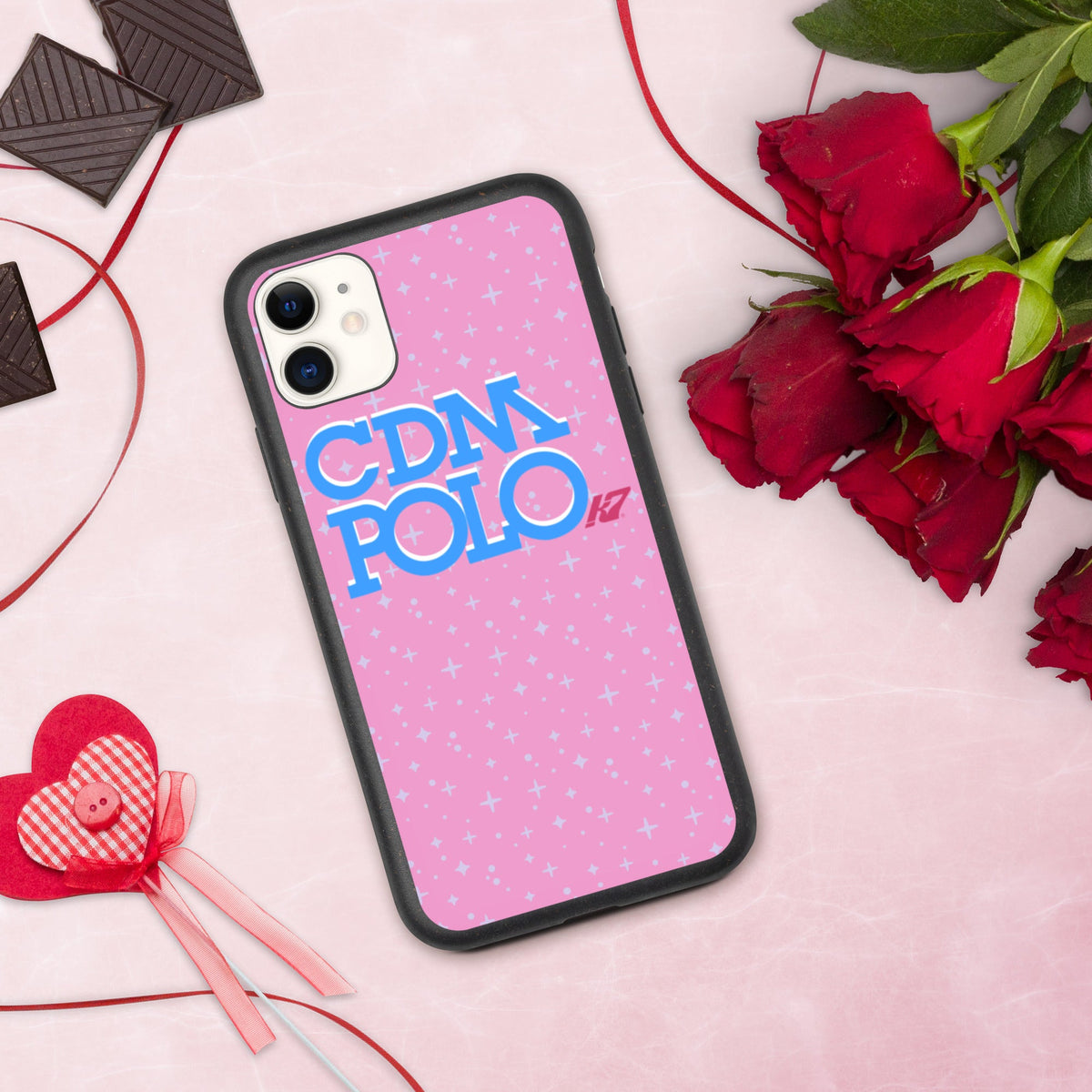 CDM Pink Glitter iPhone Case KAP7 International iPhone 11 