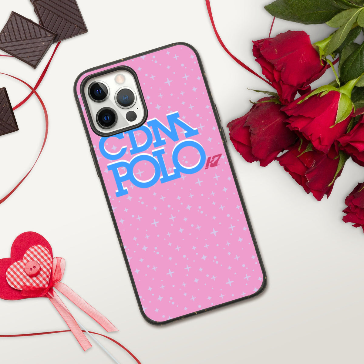 CDM Pink Glitter iPhone Case KAP7 International 