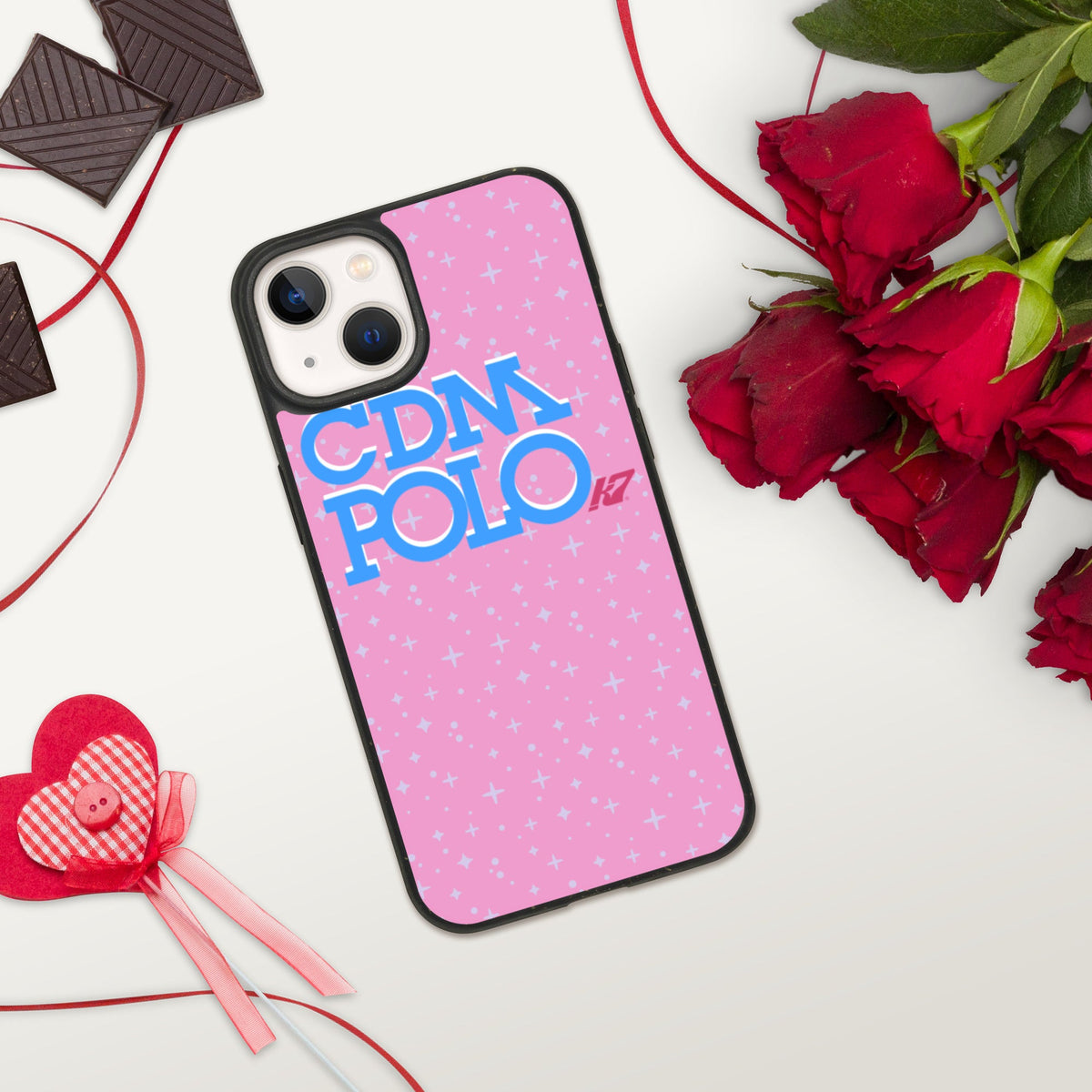 CDM Pink Glitter iPhone Case KAP7 International 