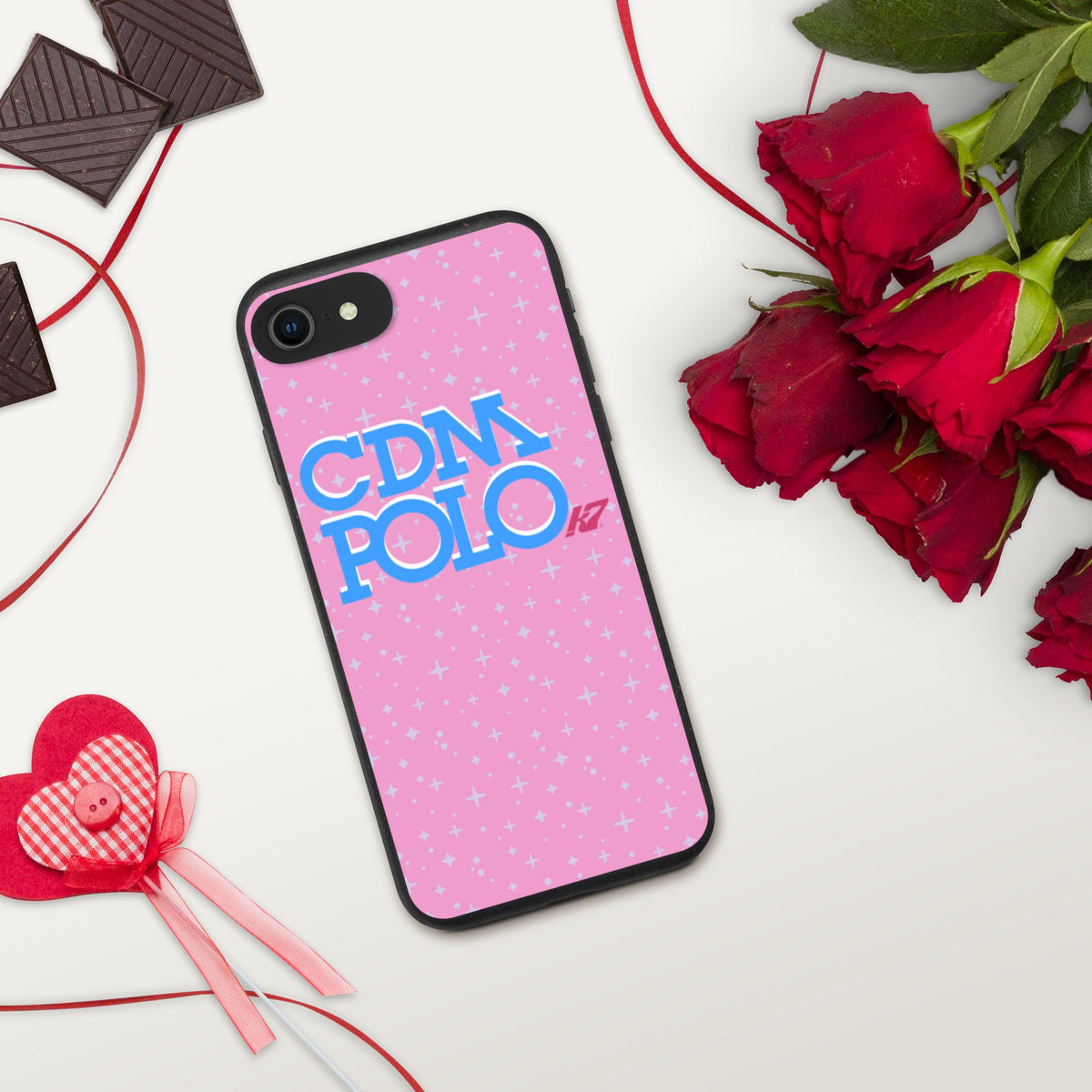 CDM Pink Glitter iPhone Case KAP7 International 