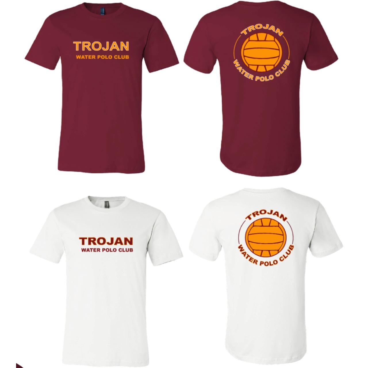 REQUIRED ITEM - Trojan Water Polo Club Game Day T-Shirt Bundle KAP7 International 