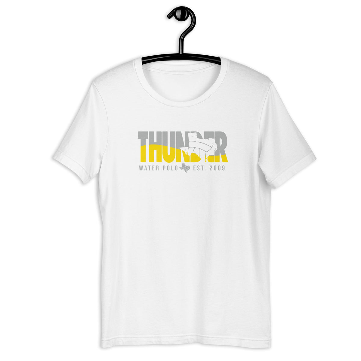 THUNDER WPC_ Unisex White Shirt KAP7 International XS 