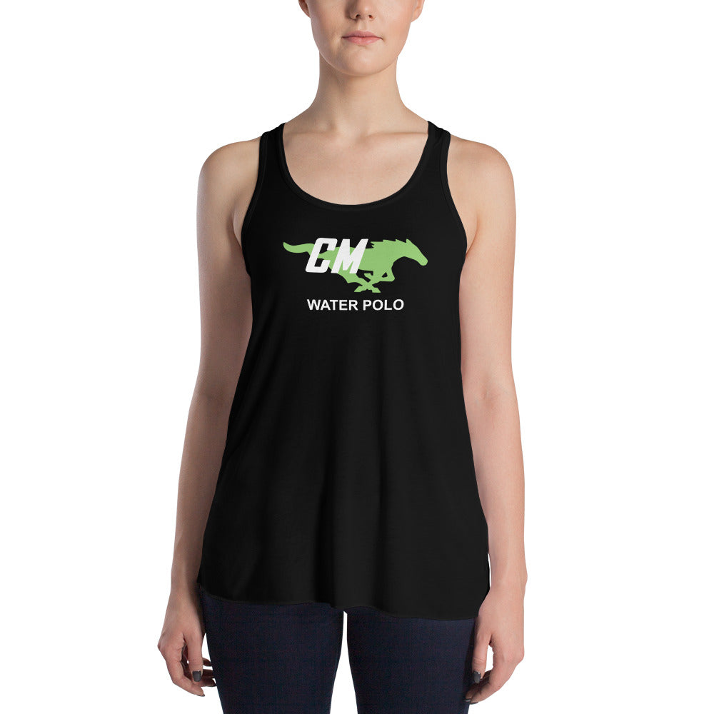 Costa Mesa HS Ladies Flowy Racerback Tanks KAP7 International Black S 