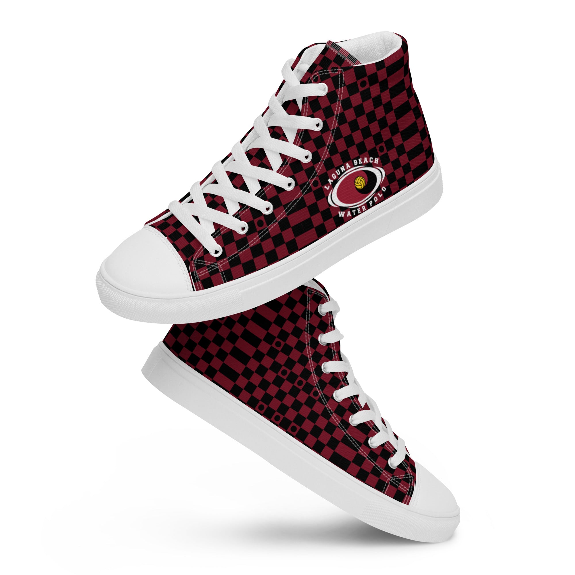 Laguna Beach WPC_ Women’s high tops_ Checkers KAP7 International 5.5 