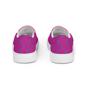 Women's Slip on Canvas Shoes- Pink KAP7 International 
