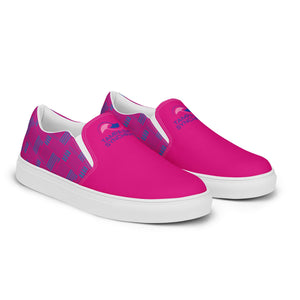 Women's Slip on Canvas Shoes- Pink KAP7 International 